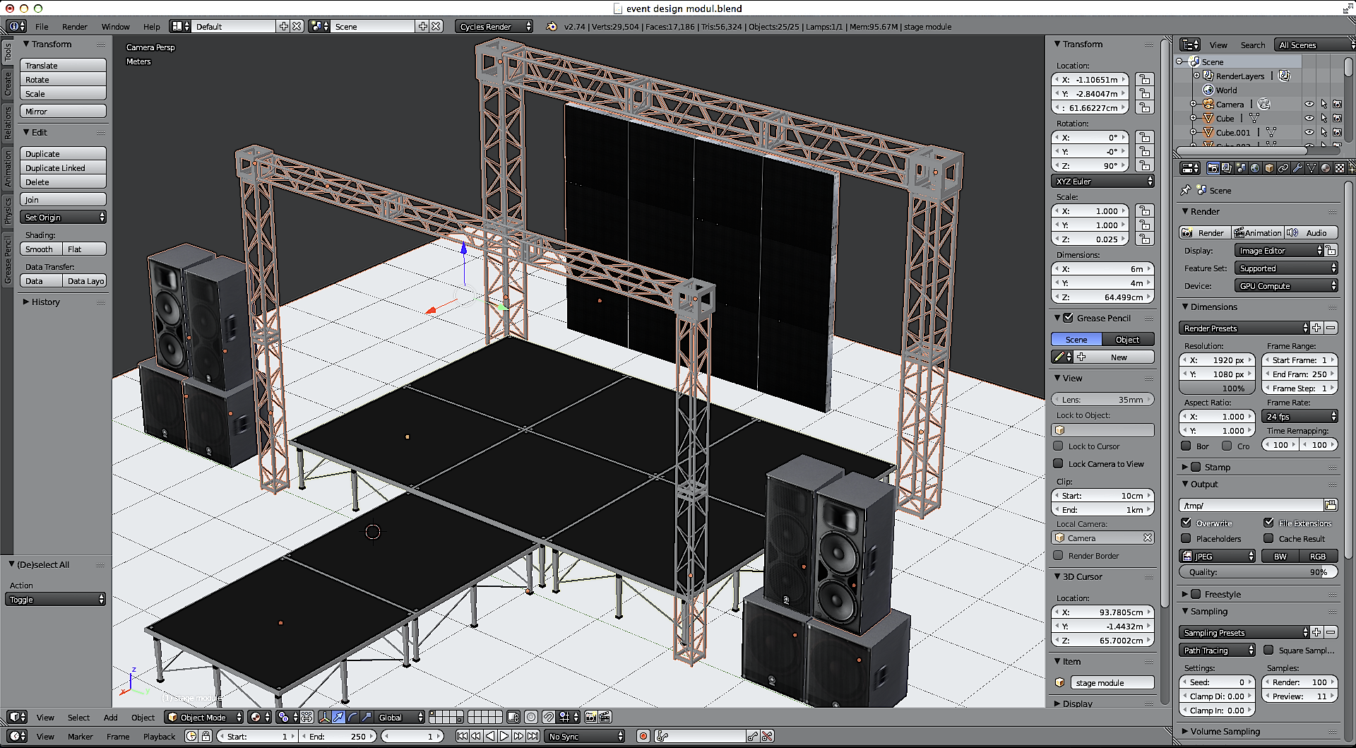 Event Stage Design Software